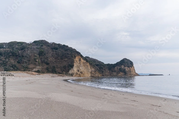 Obraz 千葉 磯根崎 岩 岩場 海 海岸