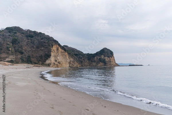 Obraz 千葉 磯根崎 岩 岩場 海 海岸