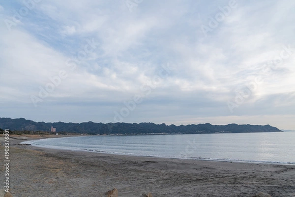 Obraz 岩井海岸 鋸南町 千葉 海 絶景 夕暮れ 絶景