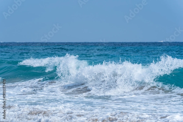 Obraz 海 波しぶき 水 水しぶき 風景 イメージ