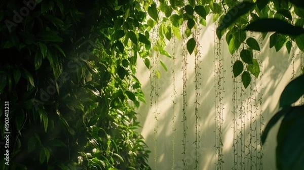 Obraz Lush greenery wall