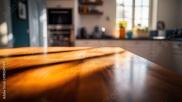 Fototapeta Sunny Kitchen Tabletop