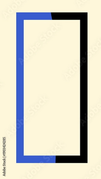 Obraz Blank Rectangular Frame