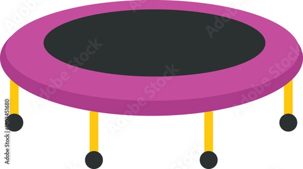 Obraz Mini Trampoline Toy illustration