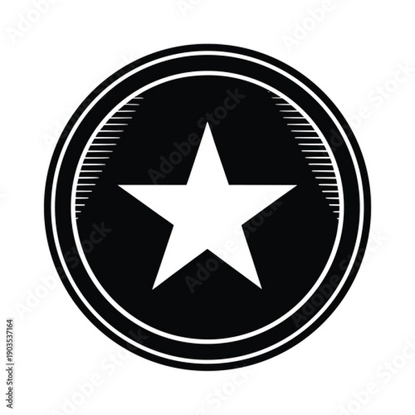 Obraz vietnam flag circular frame icon