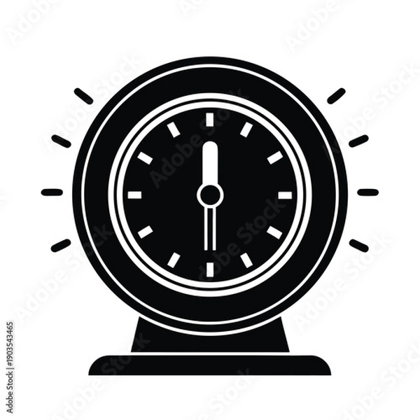 Obraz vintage analog countdown timer