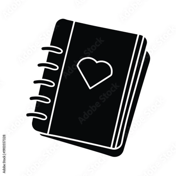 Fototapeta wedding planner notebook