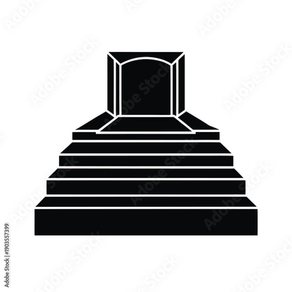 Obraz wedding stage steps