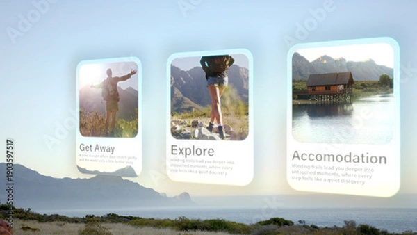 Obraz Liquid Glass Carousel