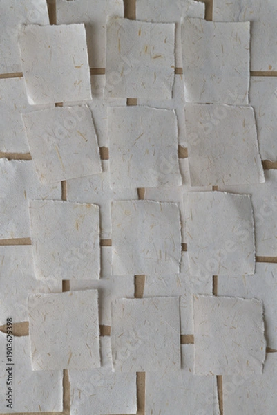 Obraz torn paper tile background