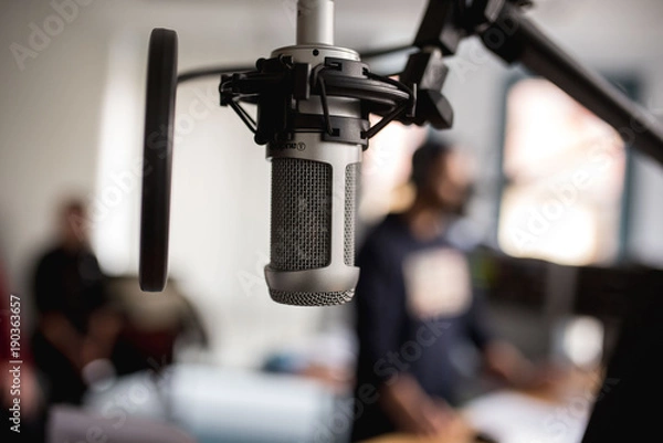 Obraz Mikrofon Radio Microphone Broadcast