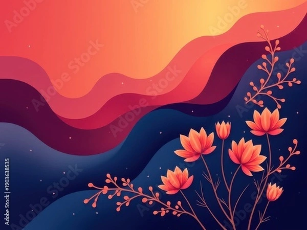 Obraz Vector abstract background.