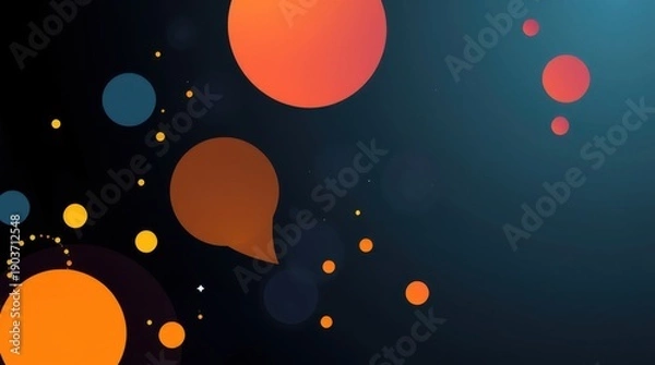 Obraz Vector abstract background.