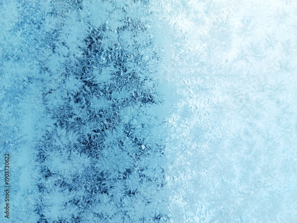 Obraz Ice on a window