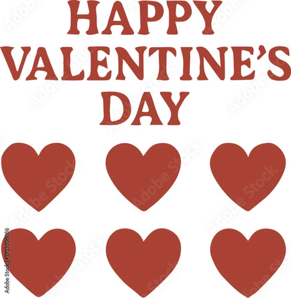 Obraz happy valentines day