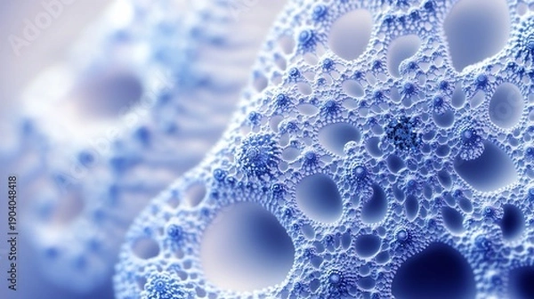 Obraz Intricate Microscopic Structure, A Captivating Close-Up View