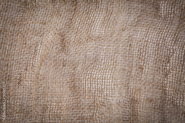 Fototapeta the Linen Canvas Background Texture perfect for fashion/textiles themed designs