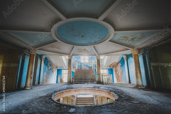 Obraz abandoned interior