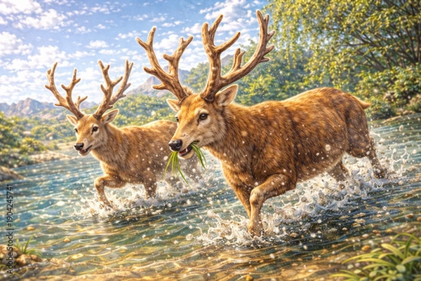 Obraz 動物-シフゾウ