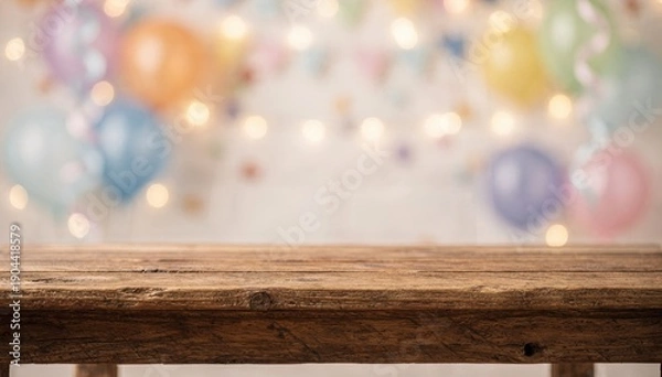 Obraz Festive Table Ready for Celebration