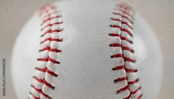 Obraz Classic Baseball Close-Up