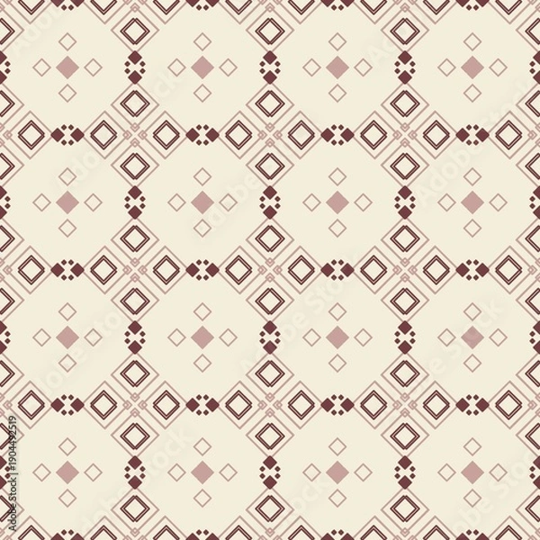 Obraz Seamless geometric pattern background.