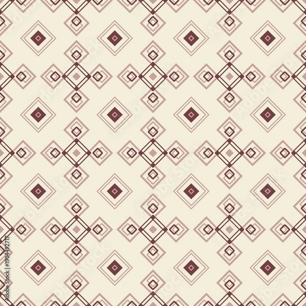 Obraz Seamless geometric pattern background.