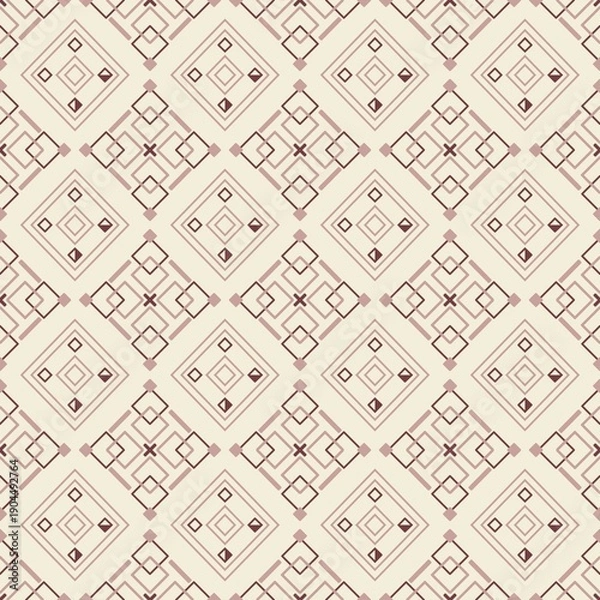 Obraz Seamless geometric pattern background.