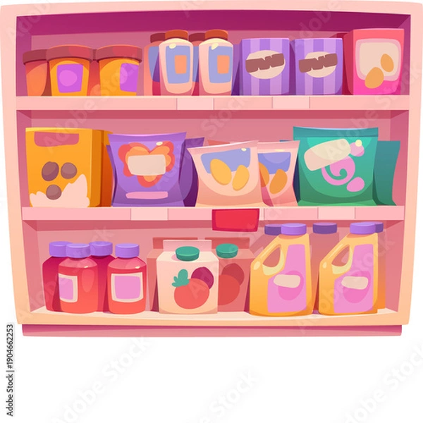 Obraz Supermarket Rack