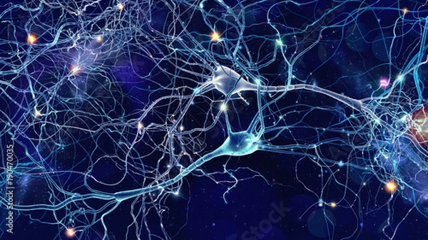 Fototapeta Koncepcja komórek neuronów