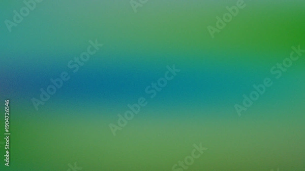 Obraz Green and Blue Gradient Background With Soft Focus