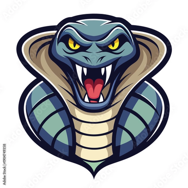 Obraz snake in the hand