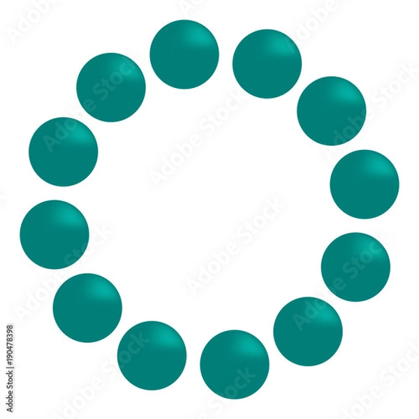 Obraz  Circle  Logo Design Vector.