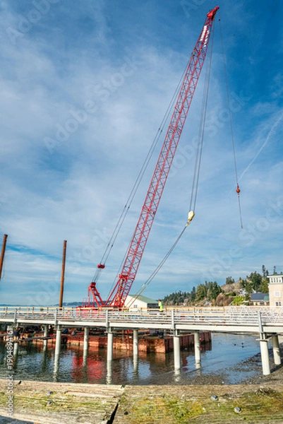 Obraz Redondo Pier Construction 4