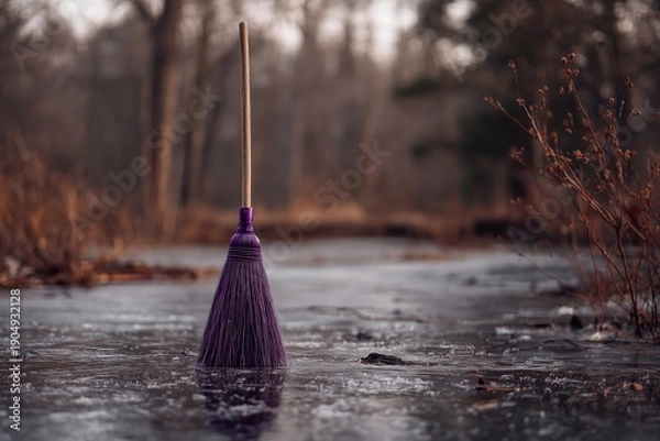 Obraz Enchanted Purple Broom