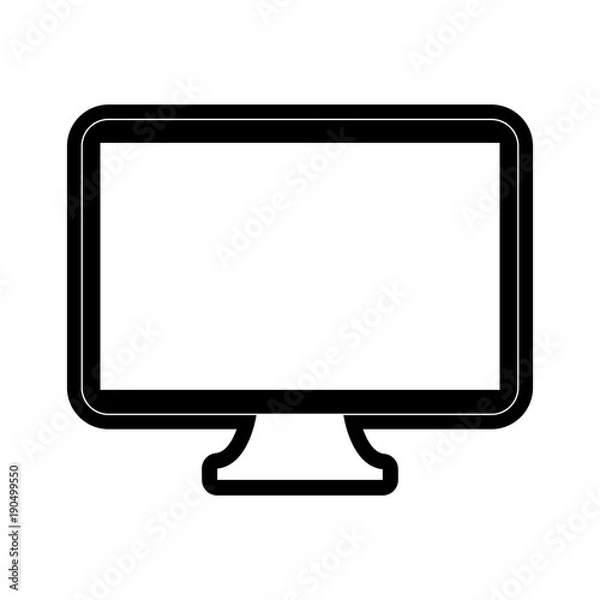 Obraz computer monitor icon