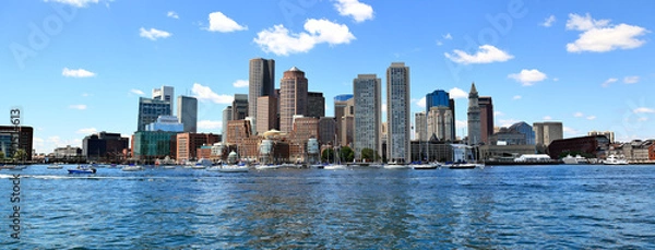 Obraz Boston Skyline Panoramic