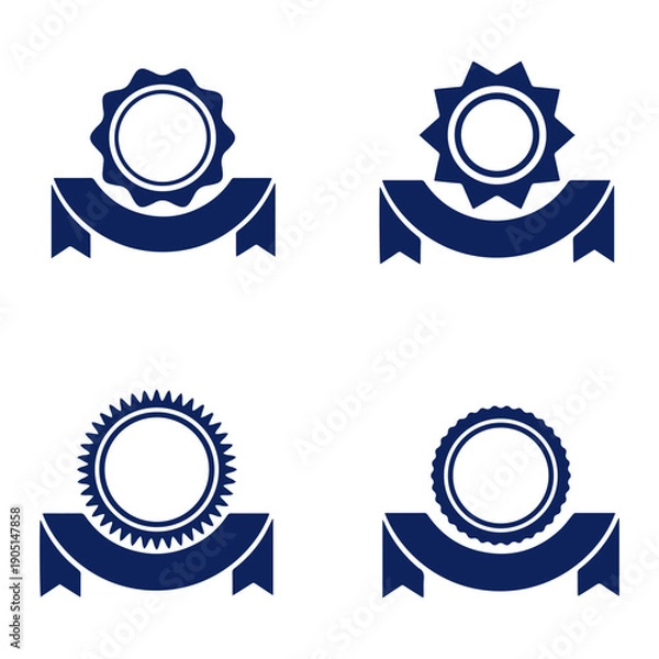 Fototapeta Price Tag Label Vector Set