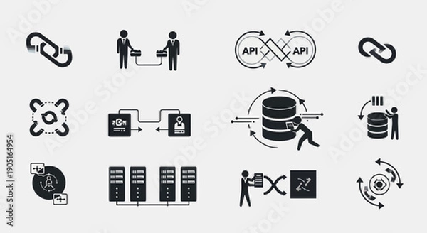 Obraz API integration and data exchange diagram for software systems