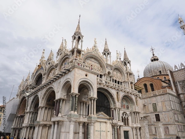 Obraz イタリア　世界遺産ヴェネツィア　サンマルコ寺院