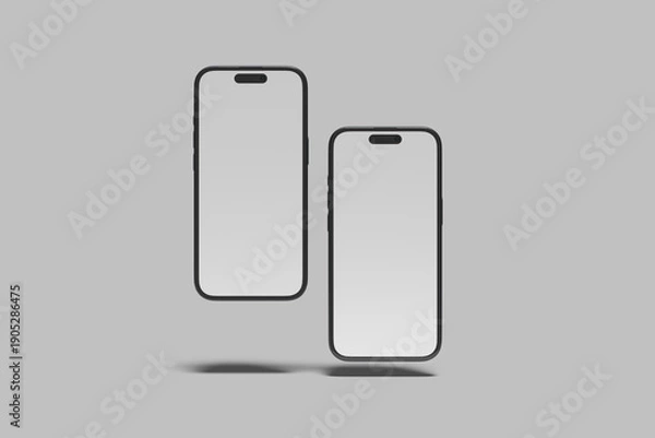 Obraz Phone Screen Blank Mockup