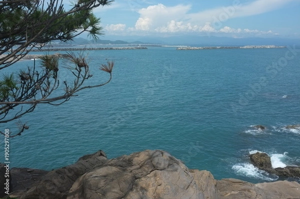 Obraz 【高知】桂浜から見た太平洋の風景