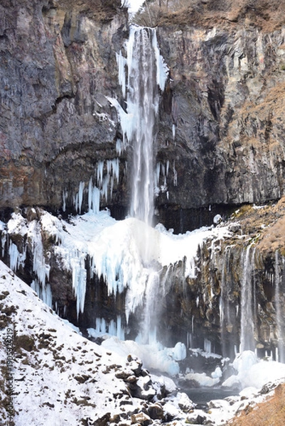 Obraz 冬の華厳の滝
