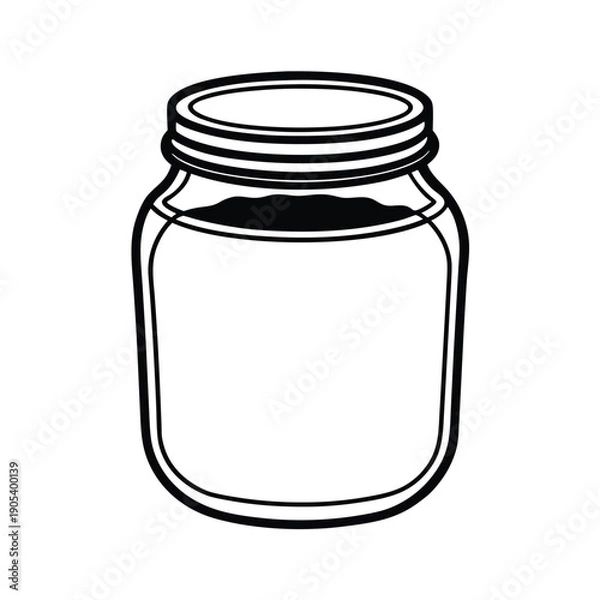 Obraz mason jar