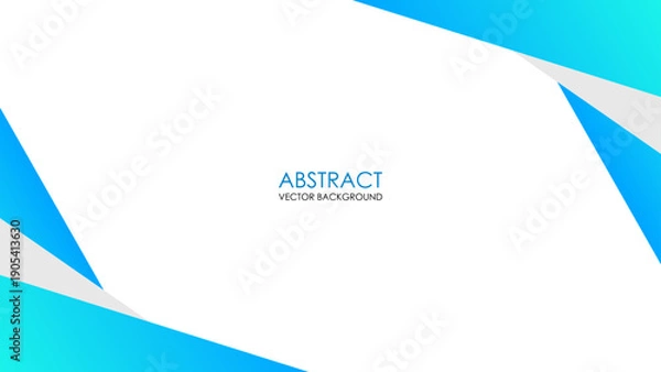 Obraz 爽やかなビジネス背景　ベクター素材