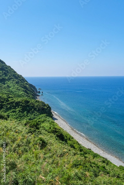 Obraz 田之尻展望所から見る東シナ海