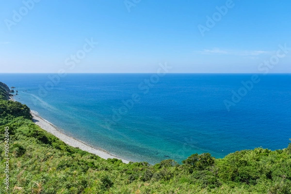 Obraz 田之尻展望所から見る東シナ海