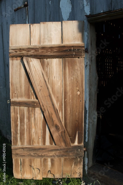 Obraz Open Barn Door