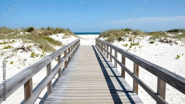 Obraz boardwalk to the beach
