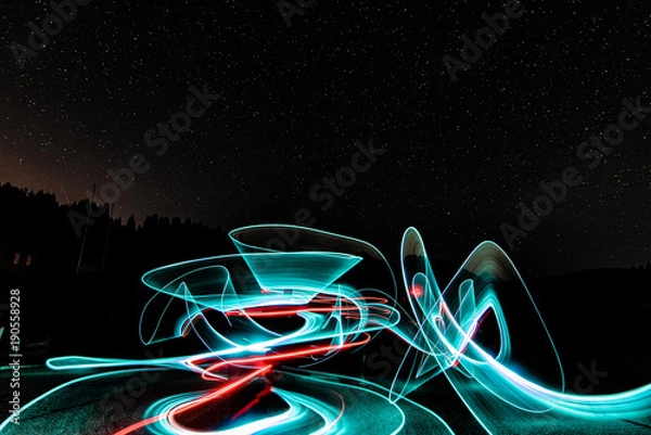 Obraz Light Painting
